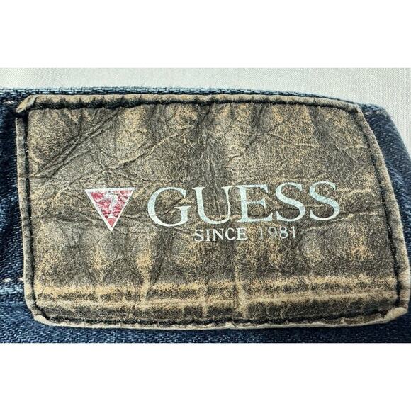 Guess Jeans Men's Del Mar Fit Slim Straight Blue Denim Jeans - Size 33x28 - Picture 4 of 8